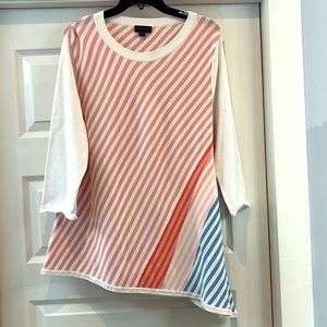 Pastel striped top
